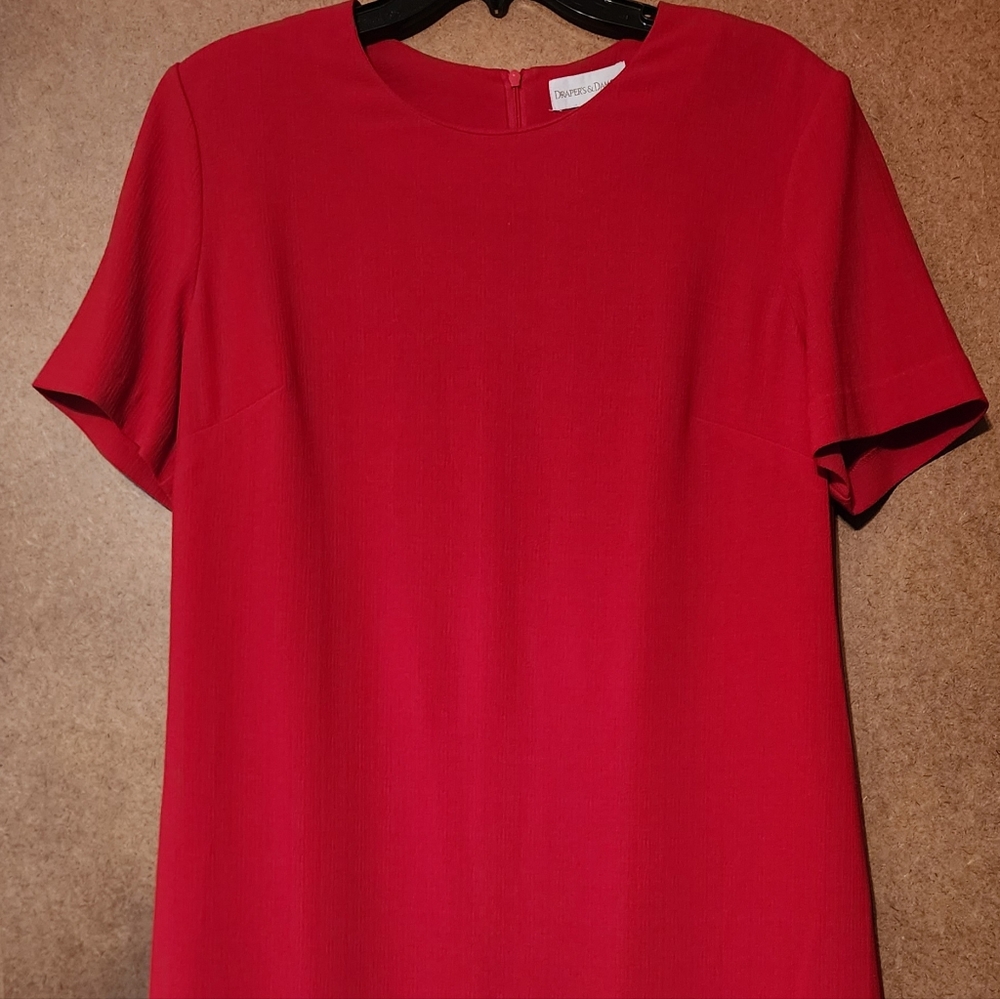 Drapers & Damon Red Dress Size L